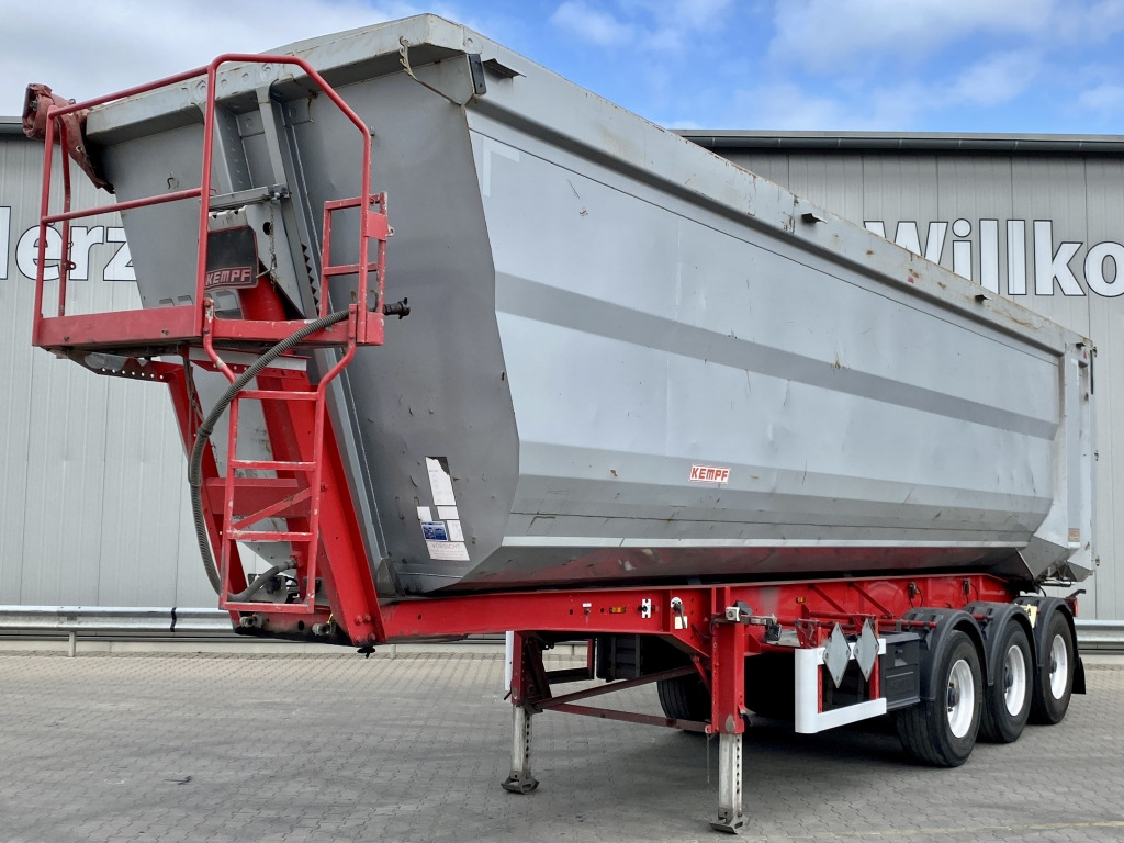 Tippbil semitrailer Kempf SKM 35/3 Stahlmulde