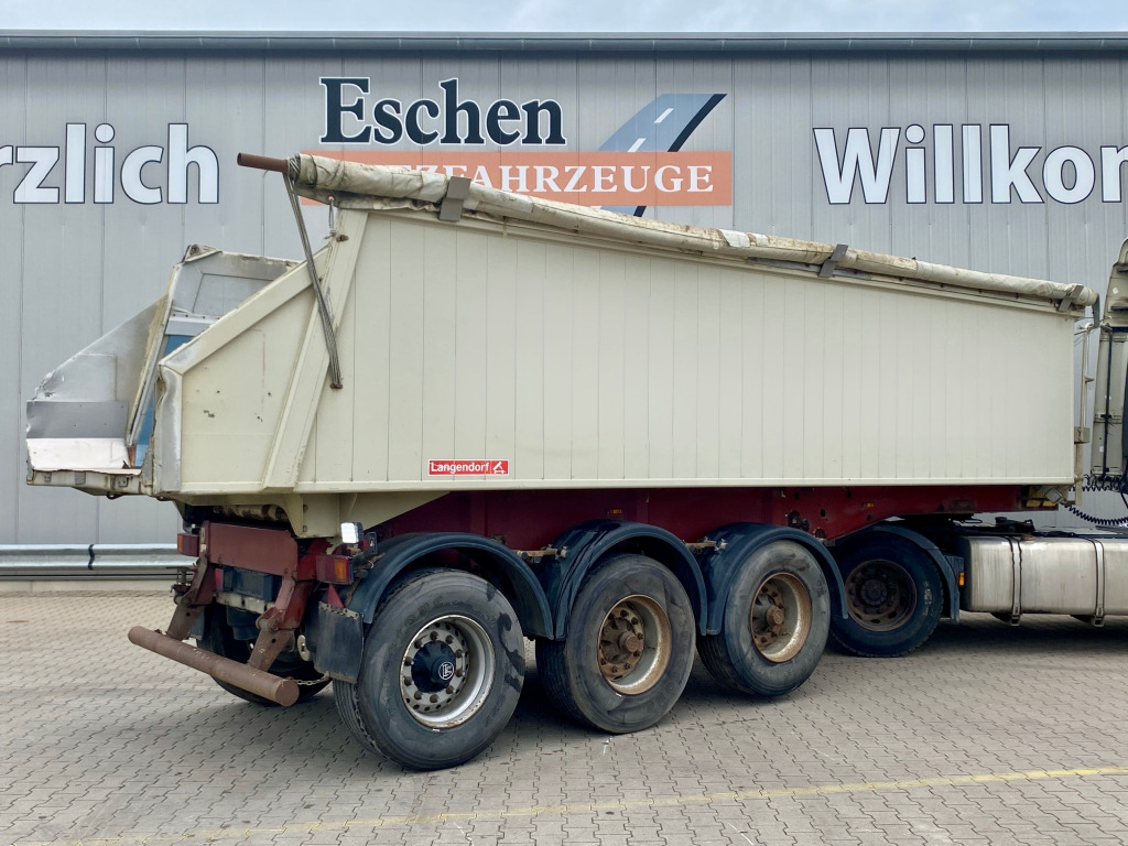 Tippbil semitrailer Langendorf SKA 24/29 Alumulde
