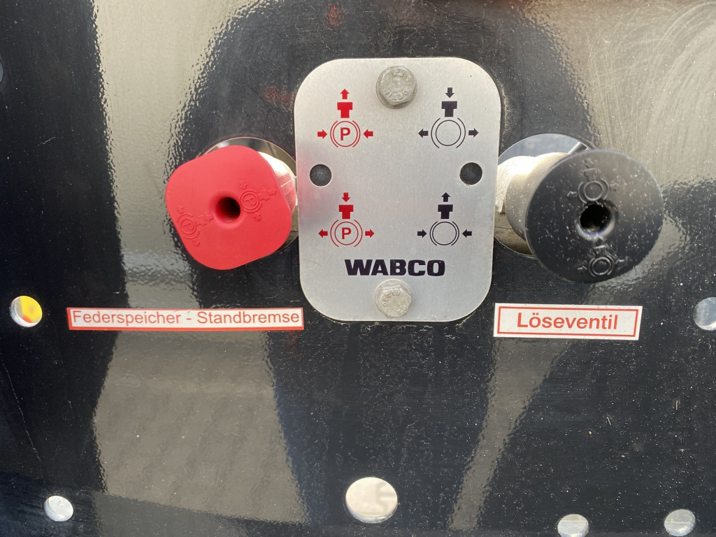 Tippbil semitrailer Langendorf SKS-HS 24/30 / Stahl-Halbschalenmulde