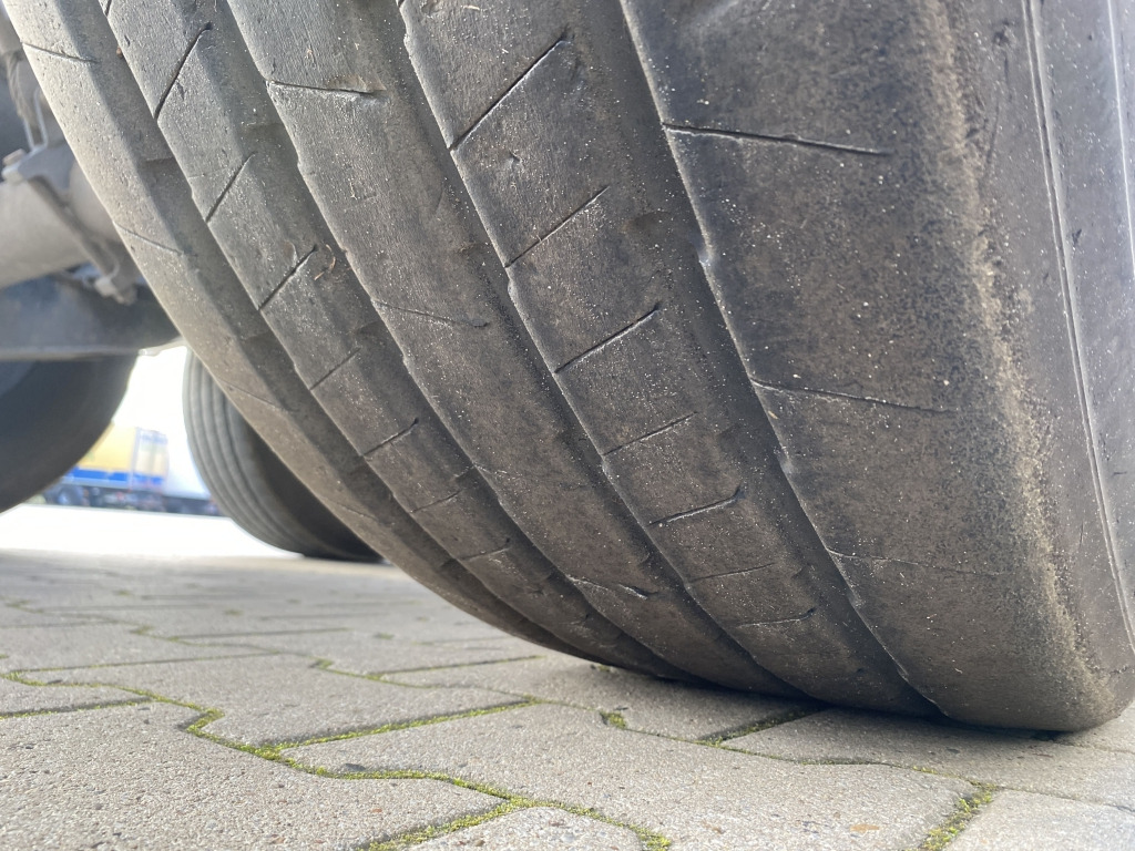 Tippbil semitrailer Langendorf SKS-HS 24/30 / Stahl-Halbschalenmulde