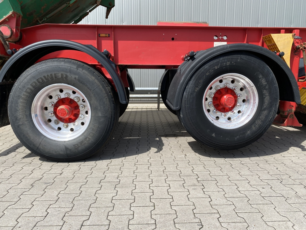 Tippbil semitrailer Reisch RHKS-31/20 SSL / Stahl-Halbschalenmulde