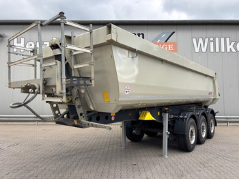 Tippbil semitrailer Schmitz SCB S3D / Stahl-Halbschalenmulde