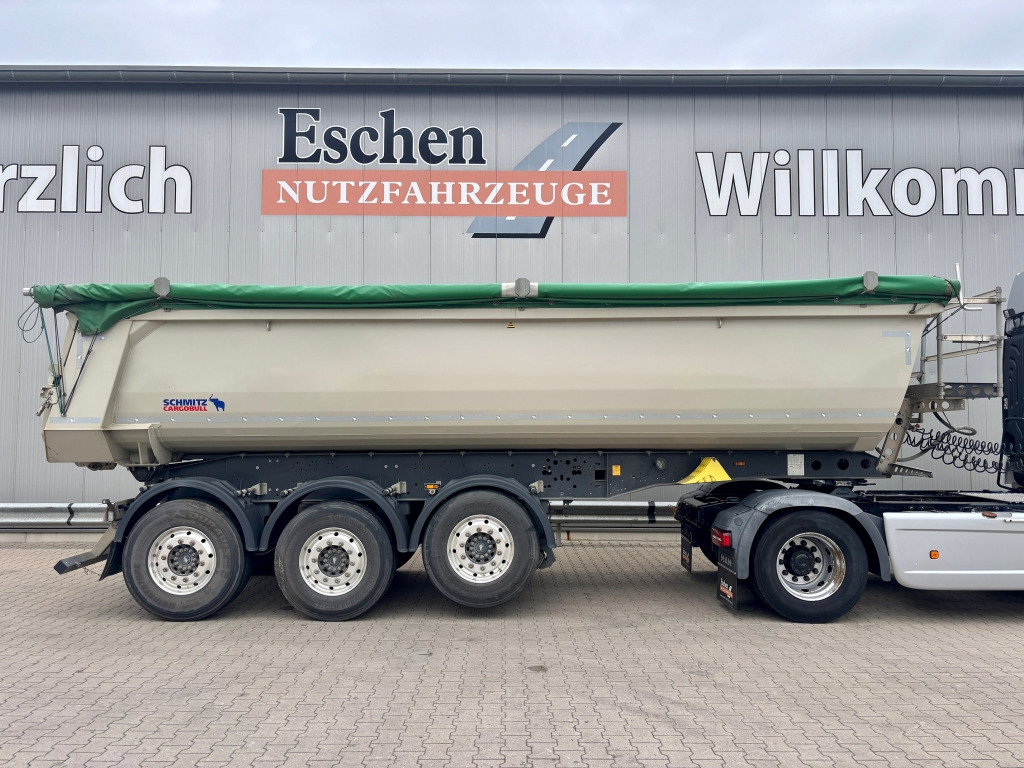 Tippbil semitrailer Schmitz SCB S3D Stahl-Halbschalenmulde