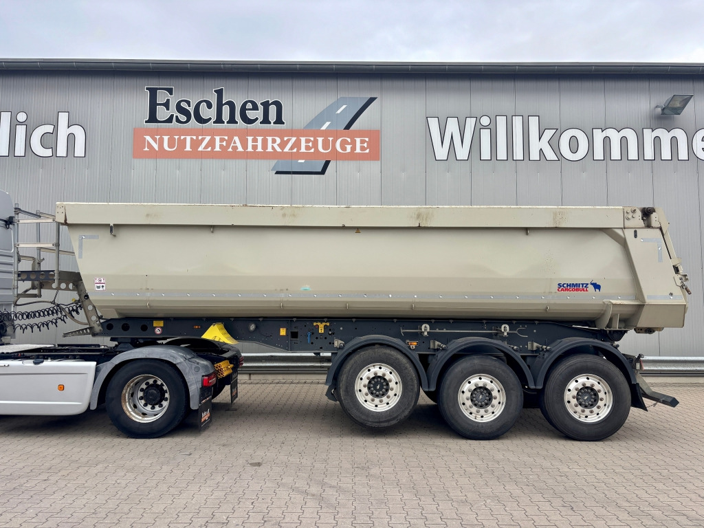 Tippbil semitrailer Schmitz SCB S3D Stahl-Halbschalenmulde