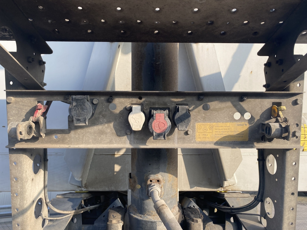 Tippbil semitrailer Schmitz SGF-S3 Stahl-Halbschalenmulde