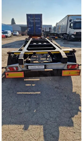 Containersläp/ Växelflaksläp Kögel Lafette JUMBO Drehschemel Lafette 1m Abstellhöhe