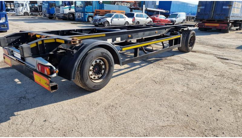 Containersläp/ Växelflaksläp Kögel Lafette JUMBO Drehschemel Lafette 1m Abstellhöhe