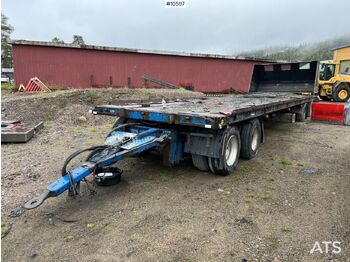 Contar 1020 LDT Trailer - 4-axle - Flaksläp