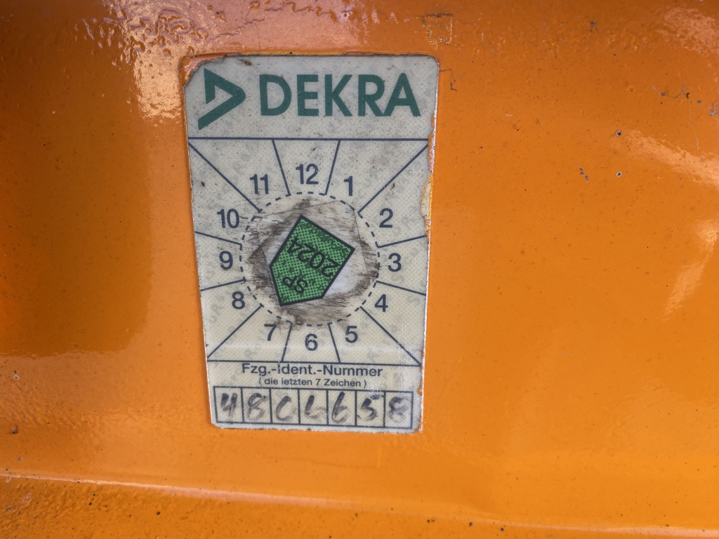 Flaksläp Eggers ZX 18E / für Ballastgewichte