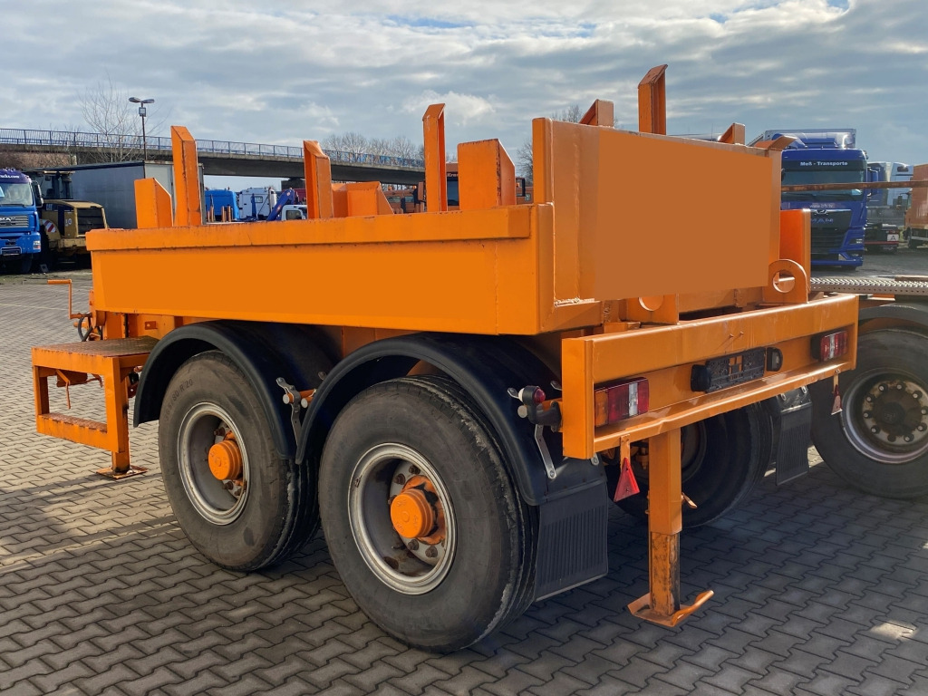 Flaksläp Eggers ZX 18E / für Ballastgewichte