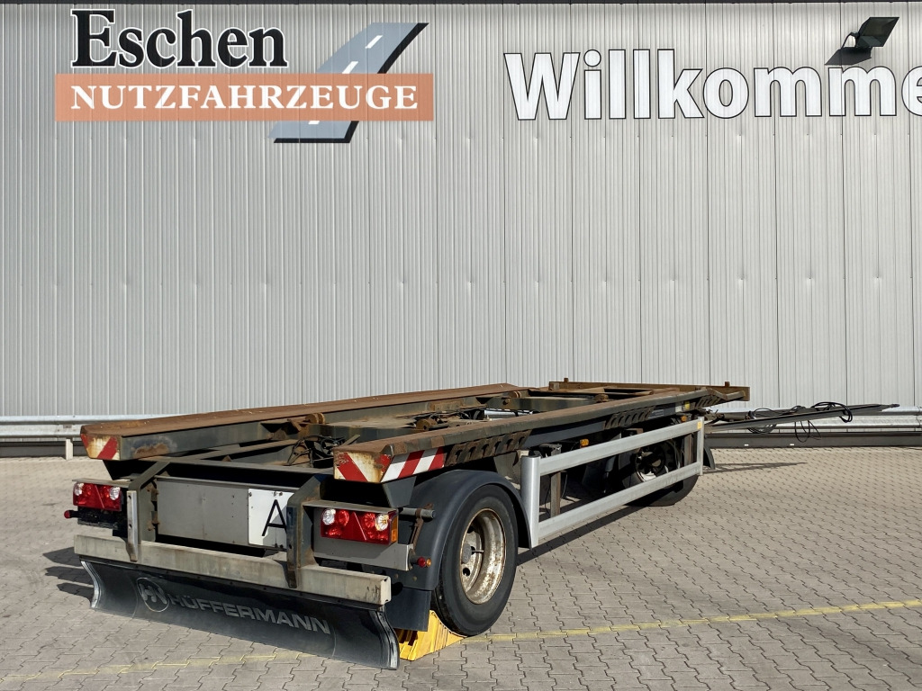 Lastväxlarsläp/ Liftdumpersläp Hüffermann HAR 18.70 Außenrollenanhänger