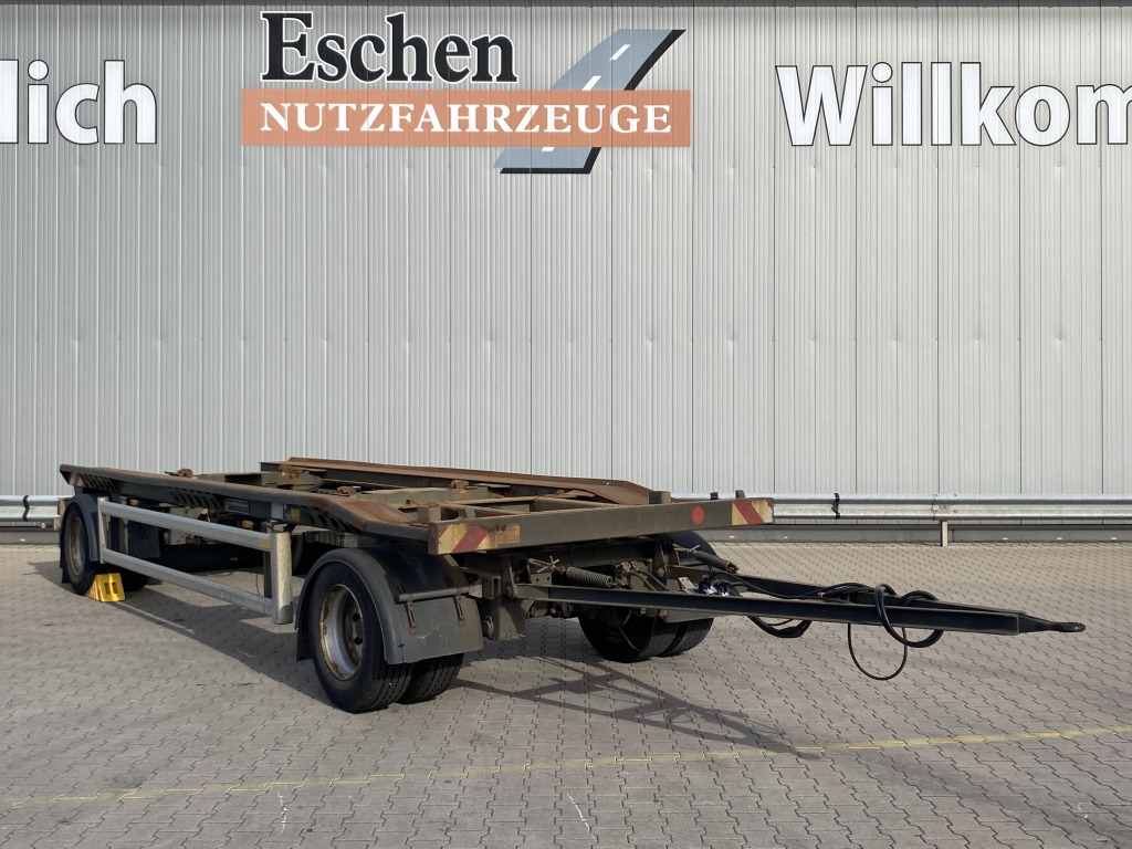 Lastväxlarsläp/ Liftdumpersläp Hüffermann HAR 18.70 Außenrollenanhänger