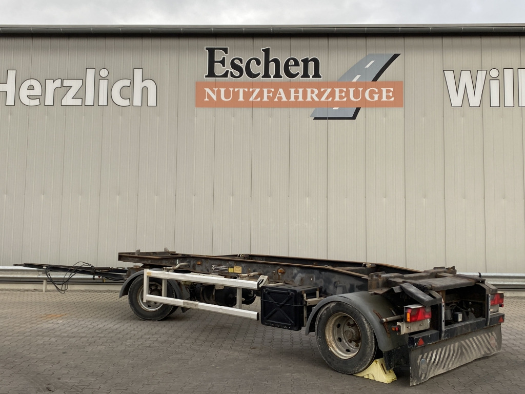 Lastväxlarsläp/ Liftdumpersläp Hüffermann HSA 18.70 Schlitten