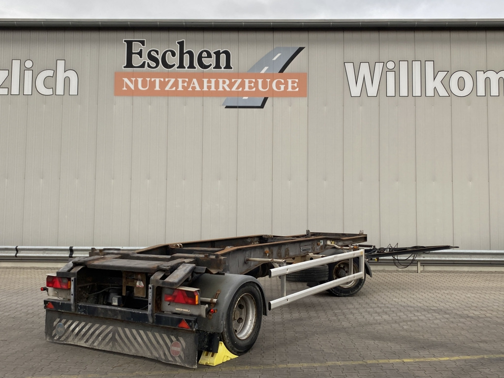 Lastväxlarsläp/ Liftdumpersläp Hüffermann HSA 18.70 Schlitten