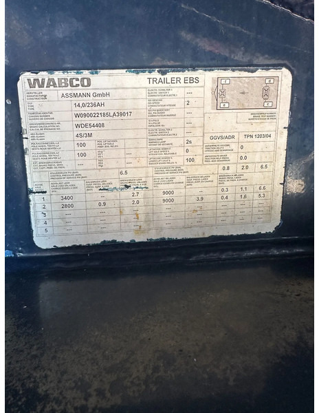 Tanksläp Diversen ASSMANN SAUG / DRUCK CHEMIE V4A EDELSTAHL