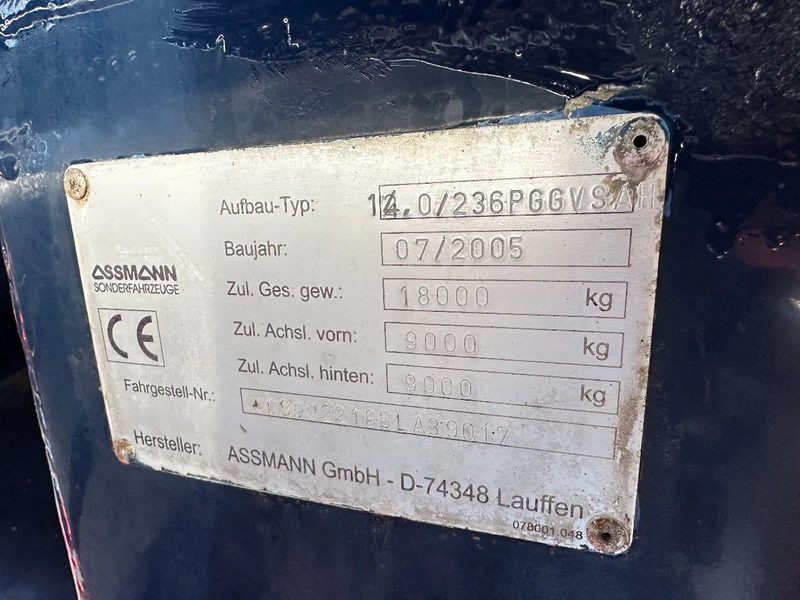 Tanksläp Diversen ASSMANN SAUG / DRUCK CHEMIE V4A EDELSTAHL