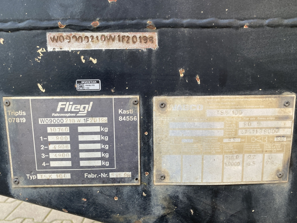 Tippsläp Fliegl TSK 100