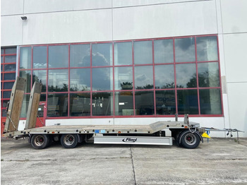 Låg lastare trailer för transportering tunga maskiner Fliegl DTS 300  3 Achs Tiefladeranhänger: bild 3