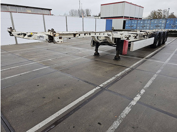 Containerbil/ Växelflak semitrailer KRONE SD