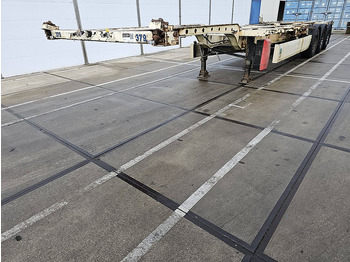 Containerbil/ Växelflak semitrailer KRONE SD