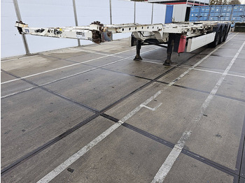 Containerbil/ Växelflak semitrailer KRONE SD