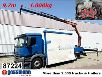 Flakbil MERCEDES-BENZ Antos