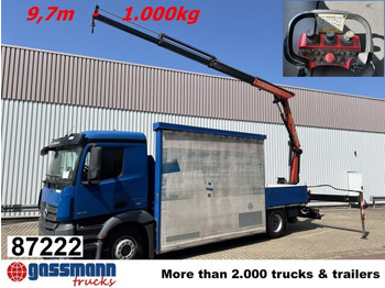 Flakbil MERCEDES-BENZ Antos