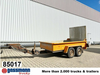 Låg lastare trailer