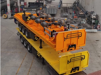 Ny Flaktrailer för transportering trä SINAN TANKER-TREYLER FlatBed - Special Platform: bild 5