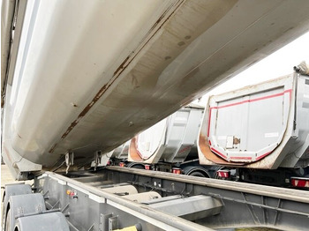 Tippbil semitrailer Carnehl CHKS34/HS CHKS34/HS, Stahlmulde ca. 29m³, HARDOX, Liftachse, Schütte: bild 3 Tippbil semitrailer Carnehl CHKS34/HS CHKS34/HS, Stahlmulde ca. 29m³, HARDOX, Liftachse, Schütte: bild 3