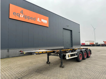 Containerbil/ Växelflak semitrailer BURG