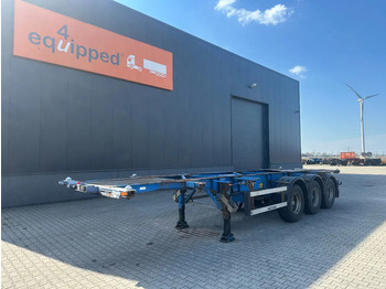 Containerbil/ Växelflak semitrailer GROENEWEGEN