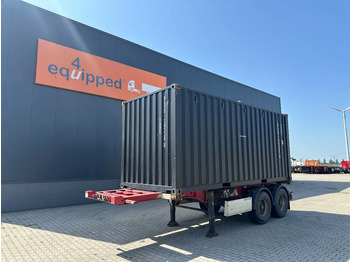 Containerbil/ Växelflak semitrailer KRONE