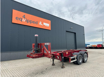 Containerbil/ Växelflak semitrailer VAN HOOL 20'