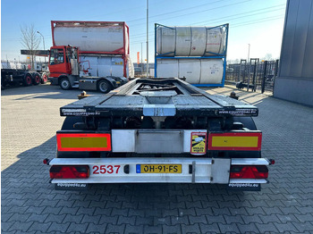 Containerbil/ Växelflak semitrailer Van Hool 20FT Tipping-chassis, ADR (EX/II, EX/III, FL, AT), SAF, 2 liftaxles: bild 4 Containerbil/ Växelflak semitrailer Van Hool 20FT Tipping-chassis, ADR (EX/II, EX/III, FL, AT), SAF, 2 liftaxles: bild 4