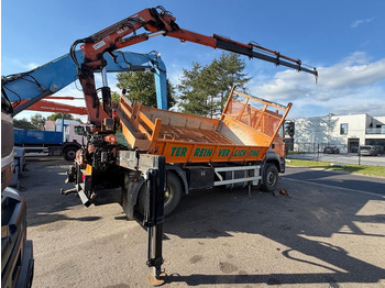 Tippbil lastbil, Kranbil MAN TGA 18.310 4x4 Hydro-drive 2-SEITEN KIPPER + KRAN ATLAS 165 (4x) + RADIO - BE truck: bild 4 Tippbil lastbil, Kranbil MAN TGA 18.310 4x4 Hydro-drive 2-SEITEN KIPPER + KRAN ATLAS 165 (4x) + RADIO - BE truck: bild 4