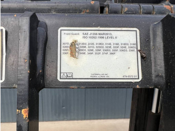 Hytt och interiör för Byggmaskiner Cat 313E / 320F / 323E / 325F / 329E / 330F / 336E / 3: bild 4