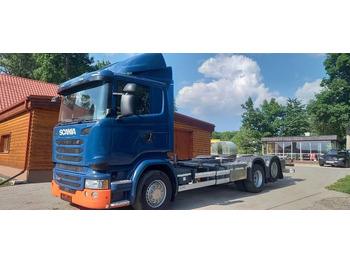 Containerbil/ Växelflak lastbil SCANIA R 490