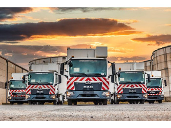 Lastbil med skåp MAN TGL 10.180