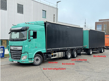 Leasa  DAF XF480 6x2 Schiebeplane-Zug Bordwände Lenkachse DAF XF480 6x2 Schiebeplane-Zug Bordwände Lenkachse: bild 1
