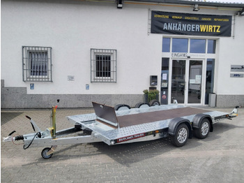 Biltransportsläp Brian James A4 Transporter 450x200cm black X Rampen 240cm Stützen Alufelgen silver 2600kg: bild 2 Biltransportsläp Brian James A4 Transporter 450x200cm black X Rampen 240cm Stützen Alufelgen silver 2600kg: bild 2