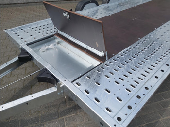 Biltransportsläp Brian James A4 Transporter 450x200cm black X Rampen 240cm Stützen Alufelgen silver 2600kg: bild 3 Biltransportsläp Brian James A4 Transporter 450x200cm black X Rampen 240cm Stützen Alufelgen silver 2600kg: bild 3