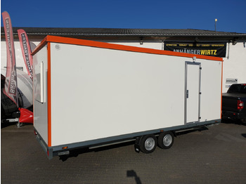 Leasa  Mobiles Büro 612x222x220cm Tür + Fenster + WC Raum (XXXL) 2000kg Mobiles Büro 612x222x220cm Tür + Fenster + WC Raum (XXXL) 2000kg: bild 2