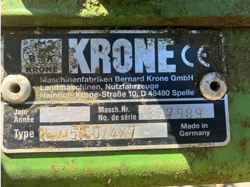 Hövändare Krone KW 5.50 Wender, Heuer, Zetter hydr. Grenzstreueinrichtung: bild 5 Hövändare Krone KW 5.50 Wender, Heuer, Zetter hydr. Grenzstreueinrichtung: bild 5