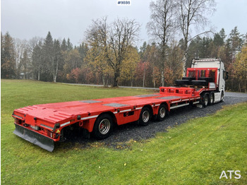 Dragbil, Låg lastare semitrailer Scania R500 Tractor unit with Doll S3L Trombone Trailer: bild 5