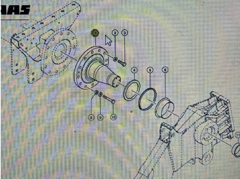 Undervagnsdelar CLAAS