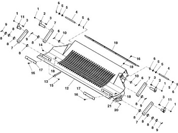 Ram/ Chassi JOHN DEERE