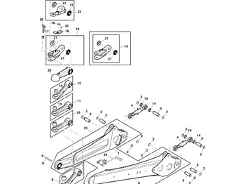 Ram/ Chassi JOHN DEERE