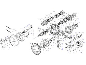 Växellåda och reservdelar MASSEY FERGUSON