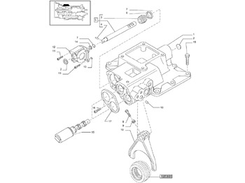 Växellåda och reservdelar NEW HOLLAND